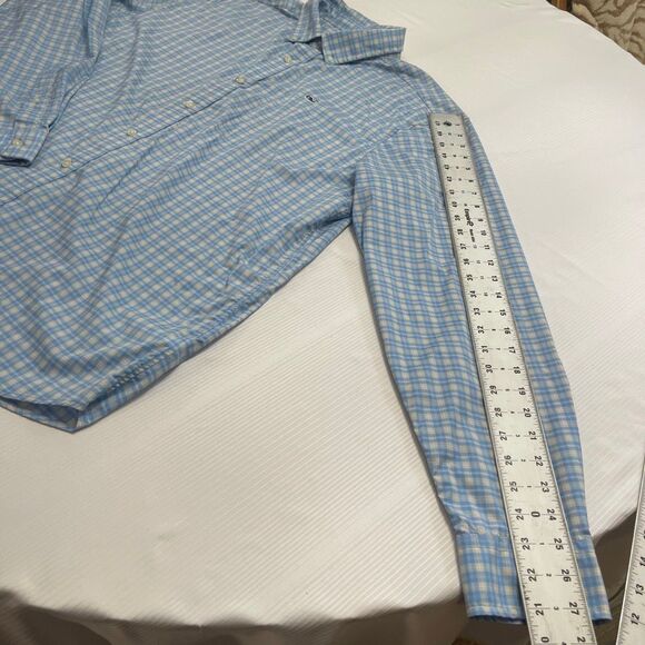 Vineyard Vines Classic Fit Whale Shirt Long Sleeve Button Down Size XL - Picture 4 of 7